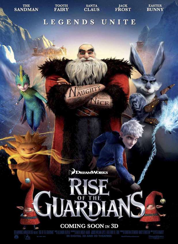 rise of the guardians book series