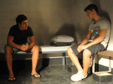 Brax visits Casey in jail.