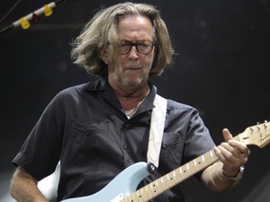 Eric Clapton performs during the Crossroads Guitar Festival in Chicago.