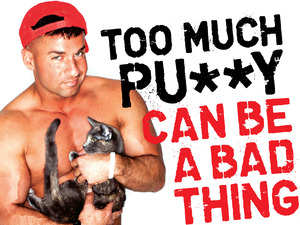 Jersey Shore star Mike 'The Situation' Sorrentino in PETA advert.