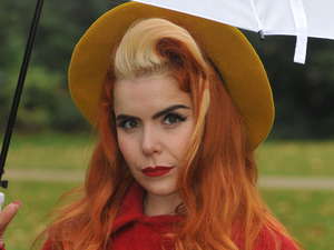 Paloma Faith takes part in the Singing In The Rain campaign to combat youth unemployment