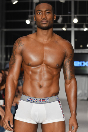 Model
during 2(x)ist show at the 2012 SoBe Men's Show at Miami Beach Art Deco Welcome Center
Miami Beach, Florida