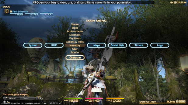 'Final Fantasy XIV: A Realm Reborn' screenshot