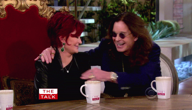 CBS show 'The Talk' celebrates Sharon Osbourne's 60th birthday (October 9, 2012)