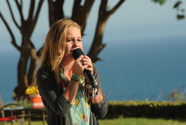 The X Factor USA: Beatrice Miller at Judges' Houses