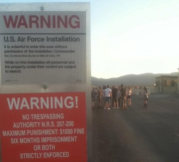 BBC film crew held at gunpoint after sneaking into Area 51