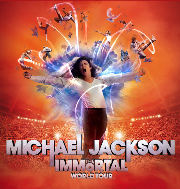 Michael Jackson Immortal world tour poster