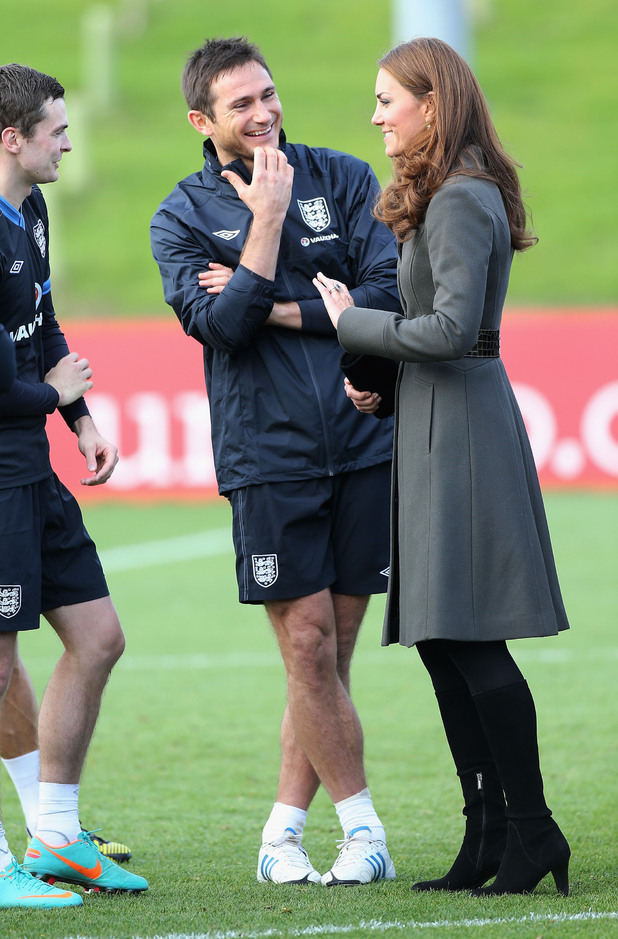 Duchess of Cambridge, England players, Steven Gerrard