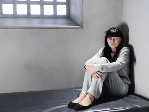 Emmerdale's Chas Dingle in a cell