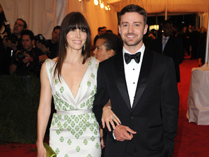 Jessica Biel and Justin Timberlake
Schiaparelli and Prada 'Impossible Conversations' Costume Institute Gala 2012 at The Metropolitan Museum of Art
New York City, USA - 07.05.12
Mandatory Credit: Lia Toby/WENN.com