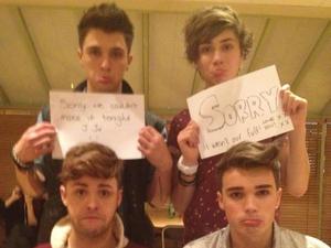Union J picture as posted on Twitter