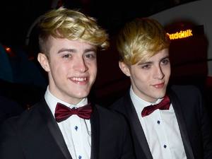 John Grimes and Edward Grimes aka Jedward
celebrate their 21st Birthday at No. 37 Dawson Street
Dublin, Ireland - 17.10.12
Mandatory Credit: WENN.com
