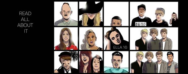 The X Factor: Fix Factor comic strips