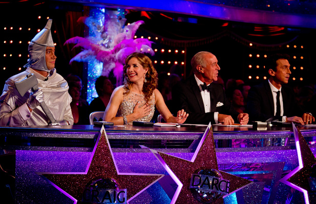 Strictly Come Dancing: Craig gets in the spirit of Movie night.