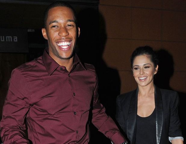 Girls Aloud Cheryl Cole and Tre Holloway at Zuma restaurant, London