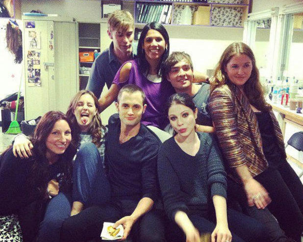 Last day on set of Gossip Girl