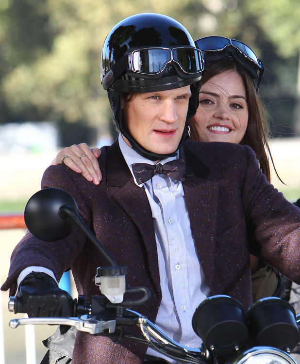 Matt Smith and Jenna-Louise Coleman