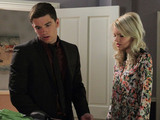 Lucy kicks Joey out of her house.