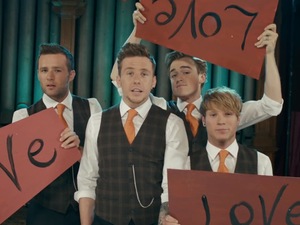 McFly 'Love Is Easy' music video.