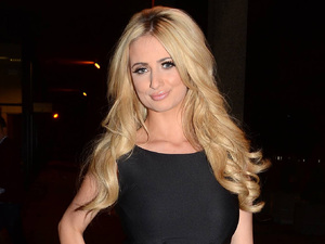 Chantelle Houghton arrives at the RTE Studios for 'The Saturday Night Show'.