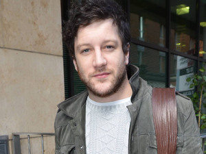 Matt Cardle outside the Today FM studios in Dublin.