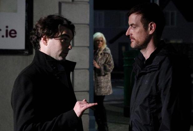 Sash catches Eddie talking to Collie.