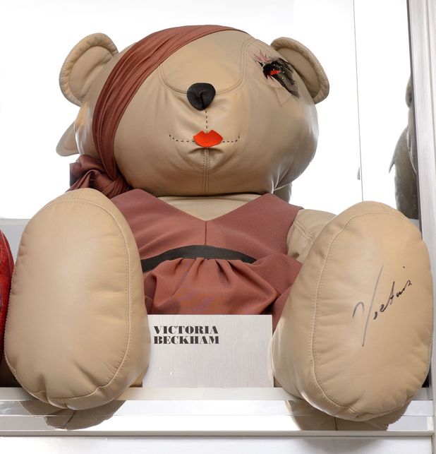 Designers launch The 2012 Designer Pudsey Collection in Selfridge: Bears designed by dame Vivienne Westwood and Victoria Beckham