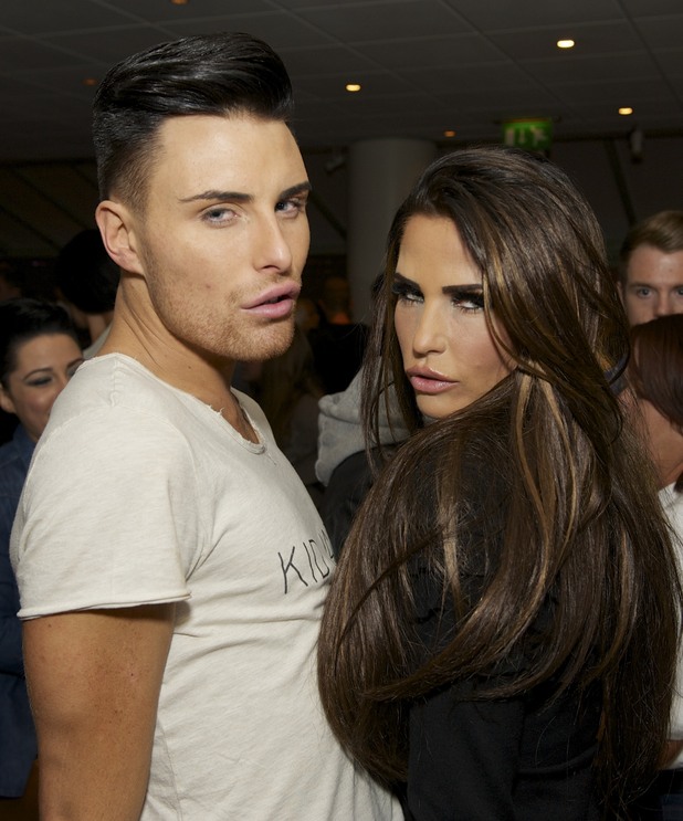 Rylan Clark and Katie Price at The X Factor results show