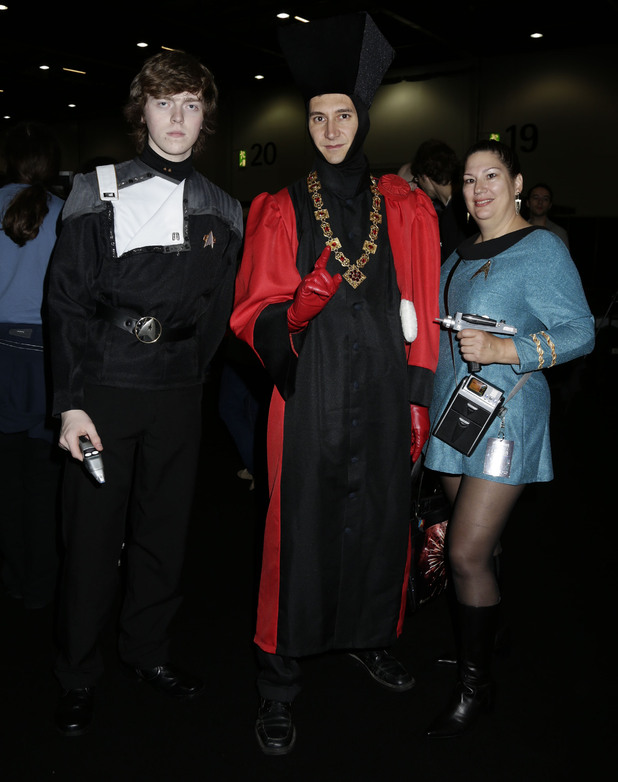 Destination Star Trek fan costumes