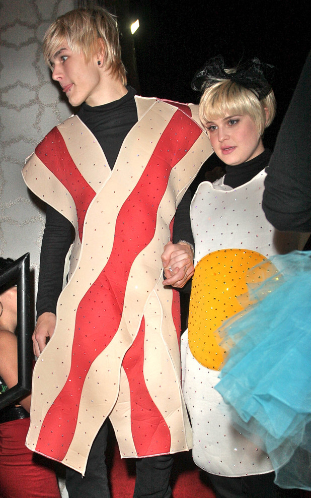 Luke Worrall and Kelly Osbourne