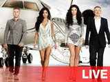 The X Factor 2012: Gary Barlow, Nicole Scherzinger, Tulisa and Louis Walsh
