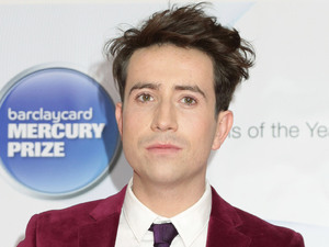 Nick Grimshaw arriving for the Mercury Prize, at the Roundhouse in Camden, north London.