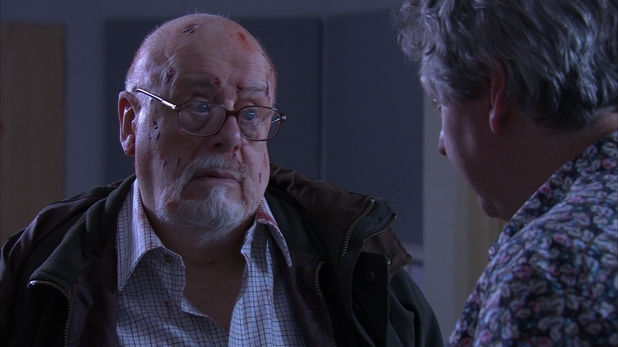 John Savident in Holby City