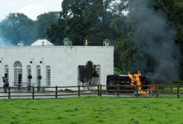 Chaos descends on the Orangery.