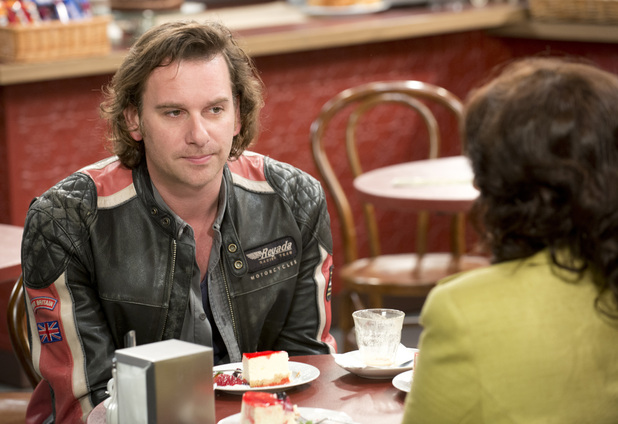 Lucas tries to make a good impression with Vanessa's Mother Francesca.