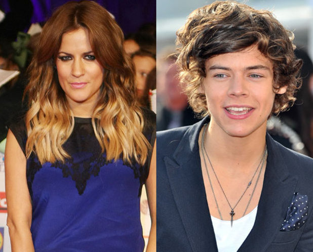 Caroline Flack, Harry Styles, X Factor 2010