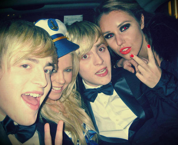 Jedward and Tara Reid