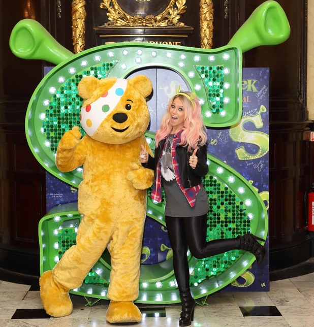 Amelia Lily joins 'Shrek: The Musical' for Children in Need.