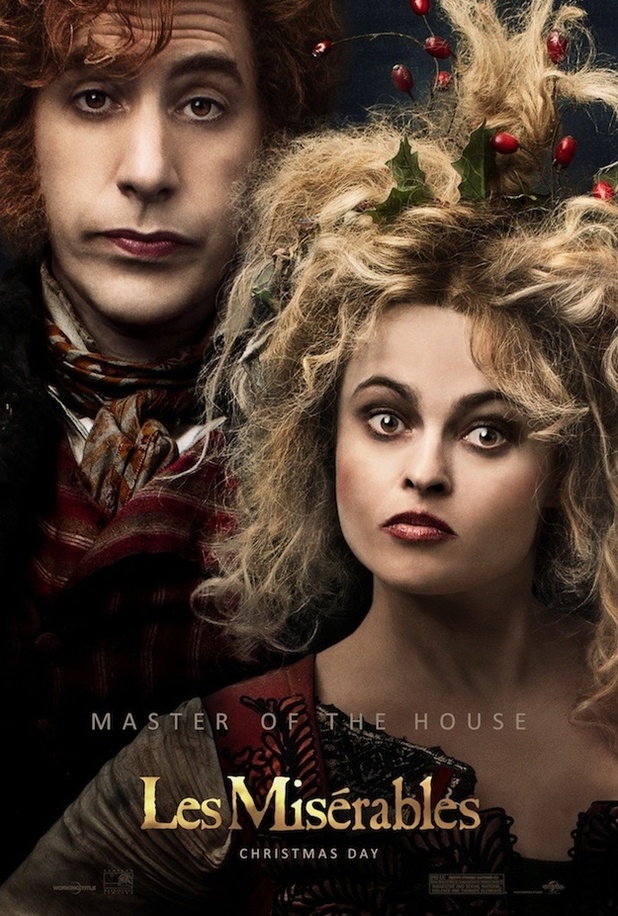 Les Miserables Sacha Baron Cohen, Helena Bonham Carter