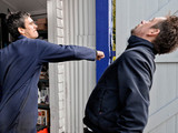 6399: Cain knocks Cameron out when he boasts he is not scared