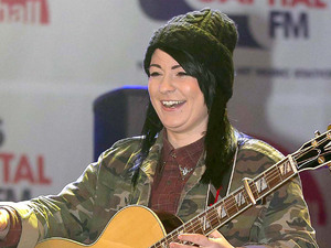 Lucy Spraggan,
at the switch on of the Meadowhall Christmas Lights at Meadowhall.
Sheffield, England
