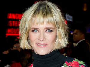 Edith Bowman attending the premiere of Gambit, at the Empire cinema in Leicester Square, London