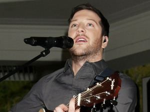 Matt Cardle performing at HMV Bayswater, in Whiteleys Shopping Centre, west London (Dec 2010)