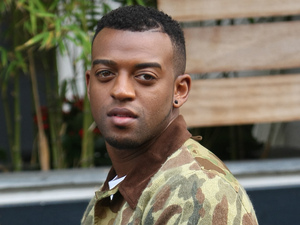 Oritse Williams of JLS
outside the ITV studios
London, England - 24.10.12
Mandatory Credit: WENN.com