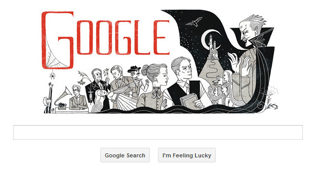 Bram Stoker birthday celebrated in Google Doodle