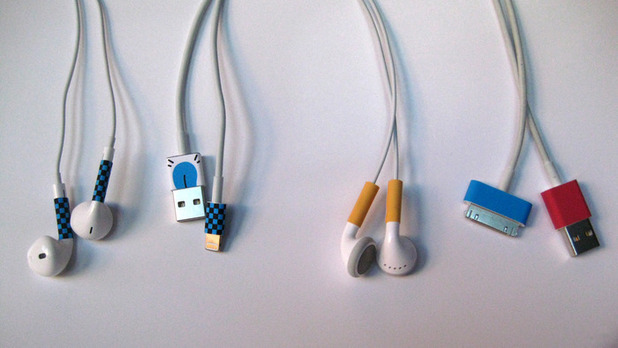 Whooz customisable iDevice cords