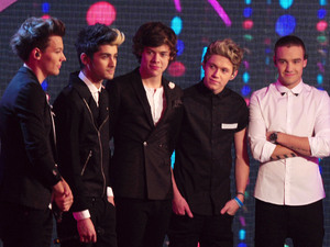 One Direction on stage during BBC Children In Need