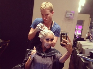 Jersey Shore star Nicole 'Snooki' Polizzi gets her hair dyed