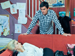 6410: Moira waits in the Woolpack for Cain but he decides that Debbie needs him more and tells her he'll take over from Andy at the hospital so she can get some rest