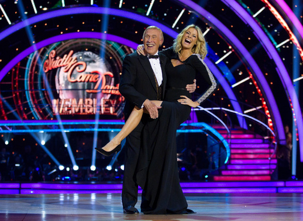 Strictly Come Dancing at Wembley: Bruce and Tess welcome the crowd.